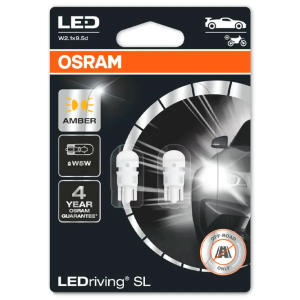 Lampă auto Osram 2827DYP-02B LED/ W5W/ W2.1x9.5d/ 5 W/ 7lm photo 1 Lampă auto Osram 2827DYP-02B LED/ W5W/ W2.1x9.5d/ 5 W/ 7lm photo 1