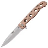 Cuțit CRKT Bronze Satin M16-03BS de buzunar/ Sandvik 12C27