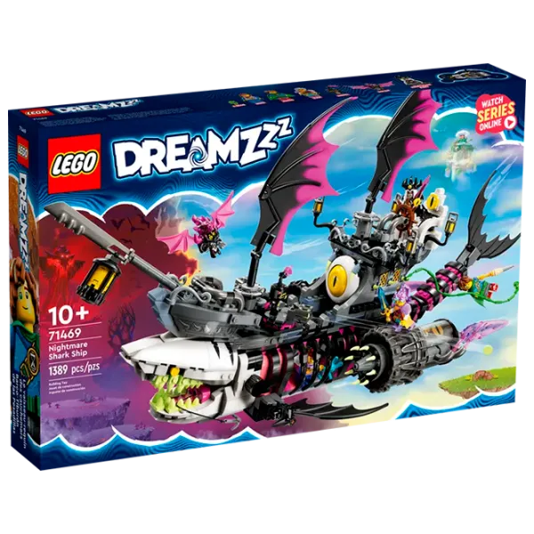 Конструктор LEGO Nightmare Shark Ship Фигуры/ Разноцветный photo 1