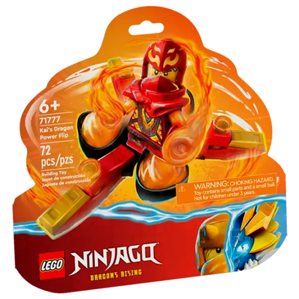 Конструктор LEGO Kai’s Dragon Power Spinjitzu Flip Фигуры/ Разноцветный photo 1
