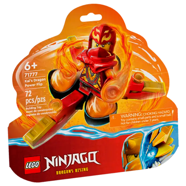 Конструктор LEGO Kai’s Dragon Power Spinjitzu Flip Фигуры/ Разноцветный photo 1