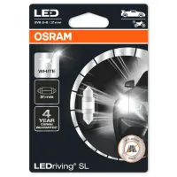 Автомобильная лампа Osram 6438DWP-01B светодиодная/ C5W/ SV8.5-8/ 1.2 Вт/ 45 лм