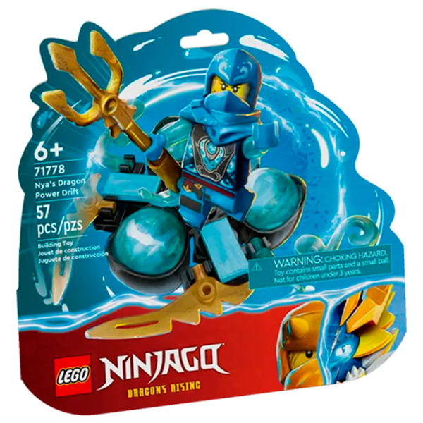 Конструктор LEGO Nya's Dragon Power Spinjitzu Drift Фигуры/ Разноцветный photo 1