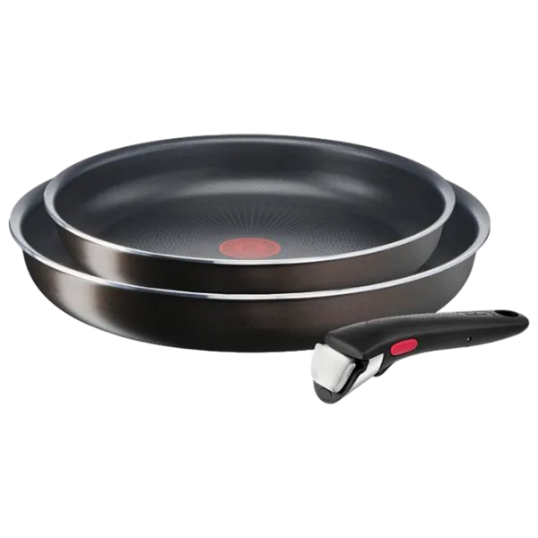 Set de tigăi Tefal Ingenio L1509273 Clasic / 24 cm / Brown photo 1