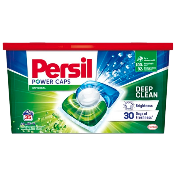 Detergent Persil Power Caps Universal  Număr spălări: 35 photo 1