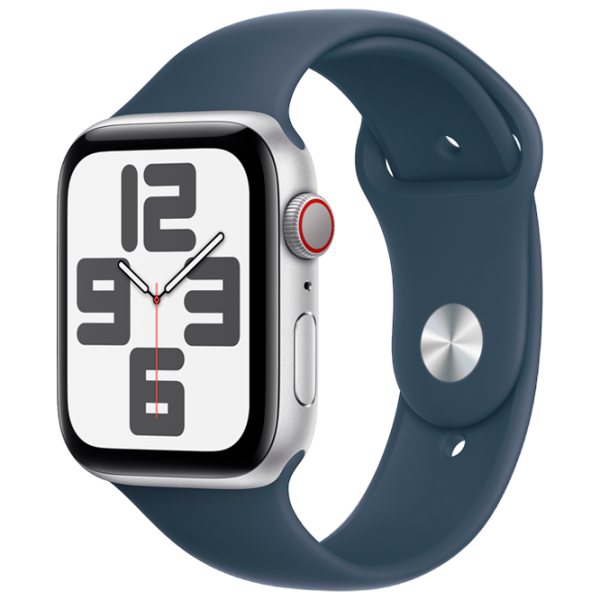 Умные часы Apple Watch SE 2023 1.57"/ 44 мм/ Серебристый - Storm Blue/ MREE3QI/ A photo 1