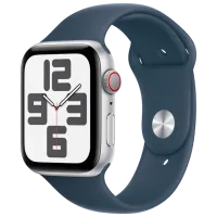 Ceas inteligent Apple Watch SE 2023 1.57"/ 44mm/ Silver - Storm Blue/ MREE3QI/ A