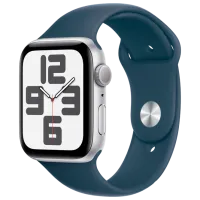 Умные часы Apple Watch SE 2023 1.57"/ 44 мм/ Серебристый - Storm Blue/ MREC3QI/ A