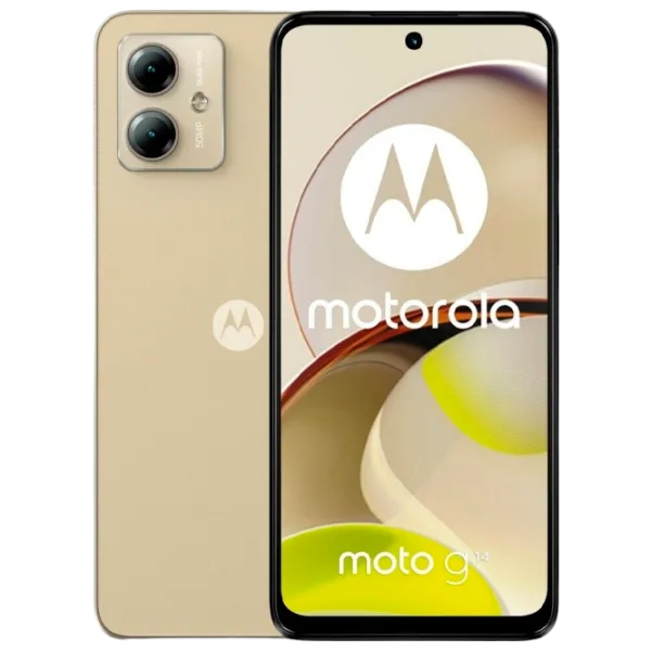 Motorola Moto G14 4 ГБ/ 128 ГБ/ Dual SIM/ Кремовый Butter photo 1