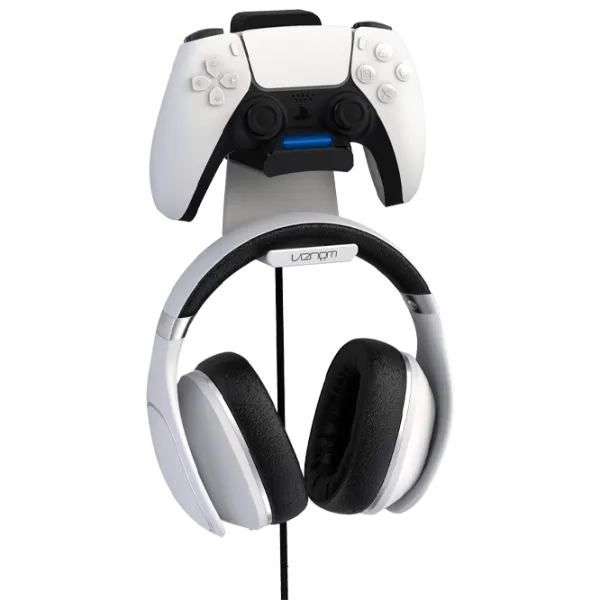 Зарядная станция с крючком для наушников Venom VS5018 PlayStation 5/ Белый photo 1