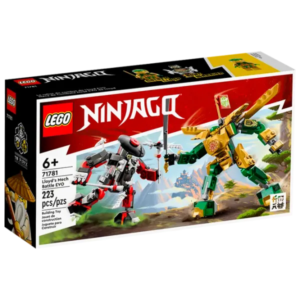 Constructor LEGO Lloyd’s Mech Battle EVO Robot/ Multicolor photo 1 Constructor LEGO Lloyd’s Mech Battle EVO Robot/ Multicolor photo 1