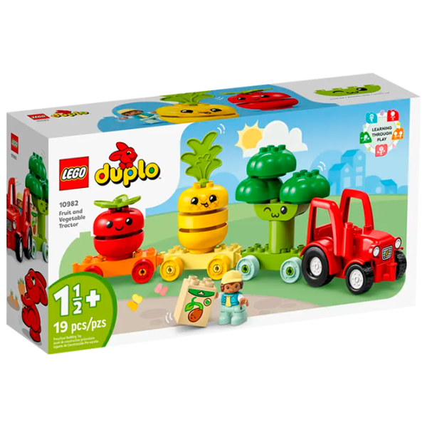 Конструктор LEGO Fruit and Vegetable Tractor Транспорт/ Разноцветный photo 1
