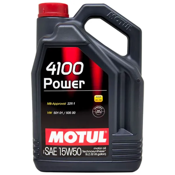 Ulei de motor Motul 15W50 4100 POWER 15W-50 5 l sintetic photo 1