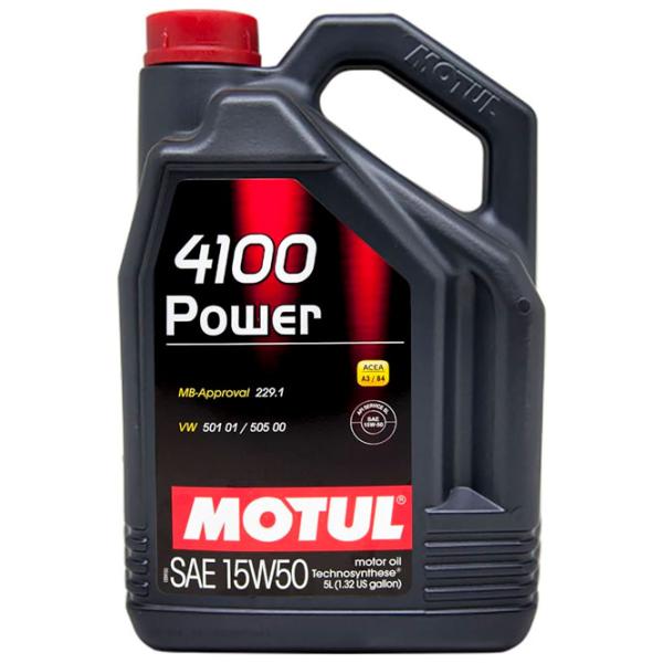 Ulei de motor Motul 15W50 4100 POWER 15W-50 5 l sintetic photo 1