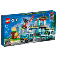 Конструктор LEGO Emergency Vehicles HQ Скорая помощь/ Разноцветный