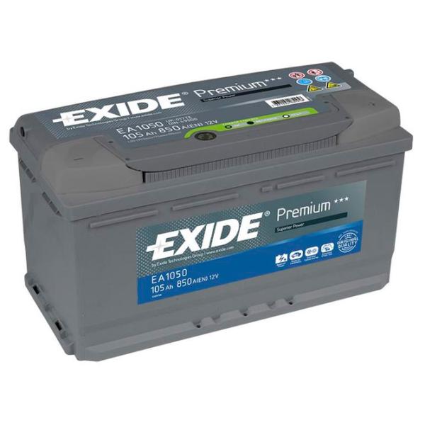 Авто аккумулятор Exide Premium 850A/ 105 Ач photo 1