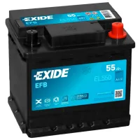 Авто аккумулятор Exide Start-Stop EFB 540A/ 55 Ач