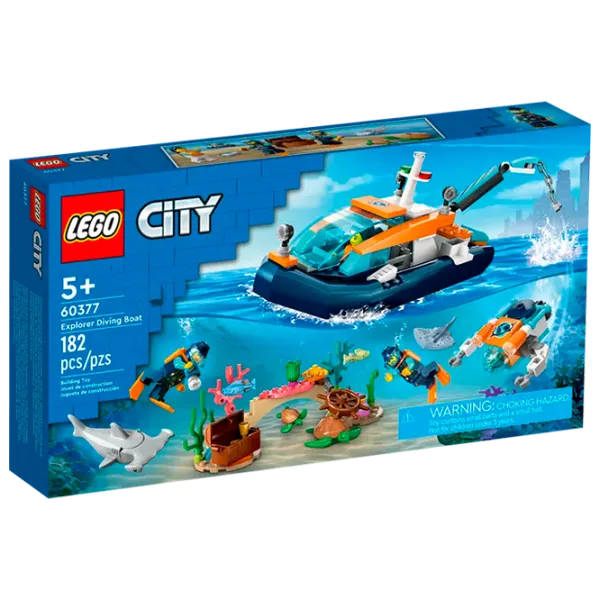 Конструктор LEGO Explorer Diving Boat Транспорт/ Разноцветный photo 1