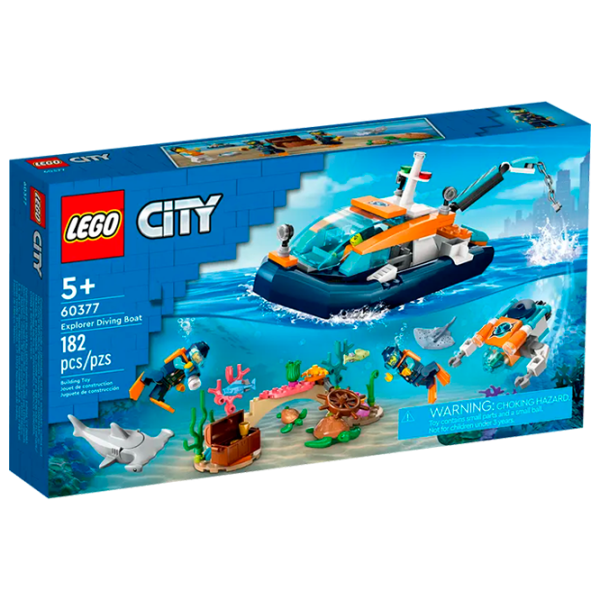 Конструктор LEGO Explorer Diving Boat Транспорт/ Разноцветный photo 1
