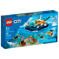 Конструктор LEGO Explorer Diving Boat Транспорт/ Разноцветный