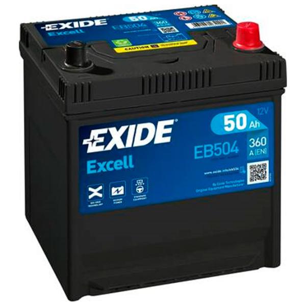 Acumulator auto Exide Excell 360A/ 50 Ah photo 1