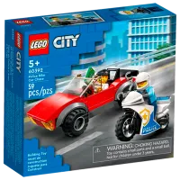 Конструктор LEGO Police Bike Car Chase Транспорт/ Разноцветный