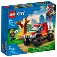 Конструктор LEGO 4x4 Fire Truck Rescue Транспорт/ Разноцветный