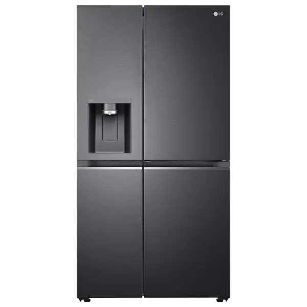 Frigider LG GSJV91MCAE Side by Side 635 l / 179 cm / Black photo 1
