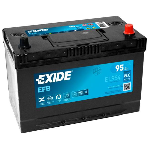 Авто аккумулятор Exide Start-Stop EFB 800A/ 95 Ач photo 1
