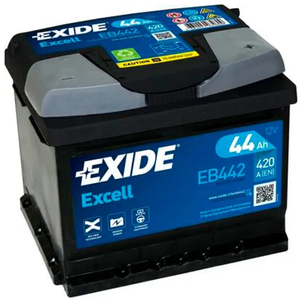 Авто аккумулятор Exide Excell 420A/ 44 Ач photo 1