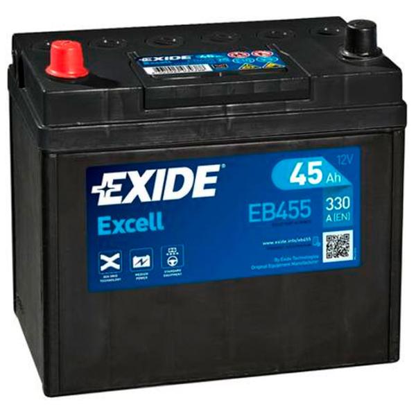 Авто аккумулятор Exide Excell 330A/ 45 Ач photo 1