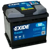 Авто аккумулятор Exide Excell 450A/ 50 Ah