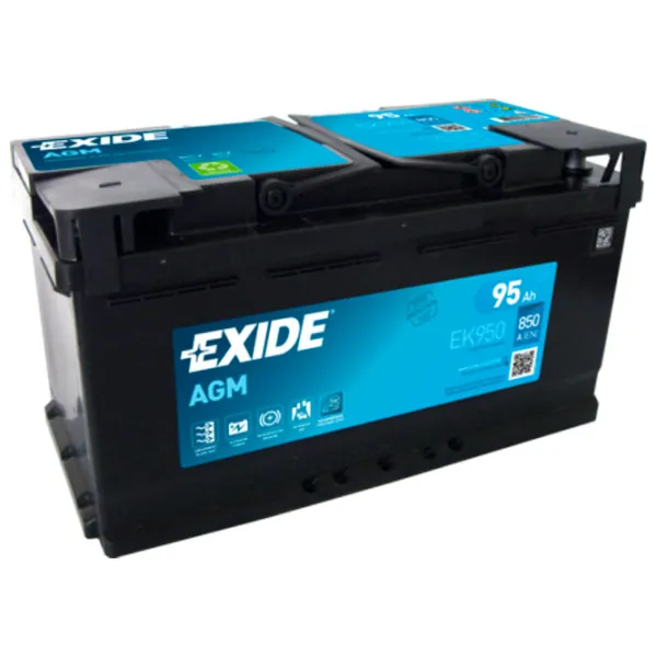 Авто аккумулятор Exide Start-Stop EFB 850A/ 95 Ач photo 1