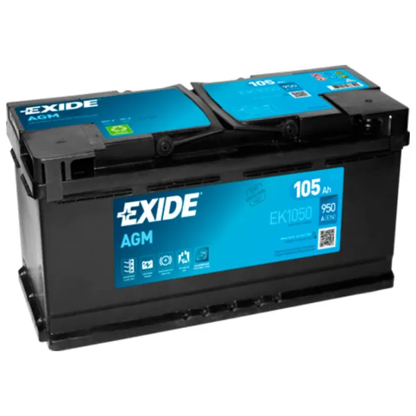 Авто аккумулятор Exide Start-Stop EFB 950A/ 105 Ач photo 1