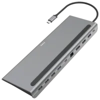 Adapter Hama 200100 USB Type-C/ Gray