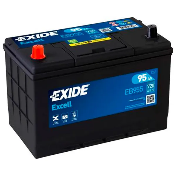 Авто аккумулятор Exide Excell 720A/ 95 Ач photo 1