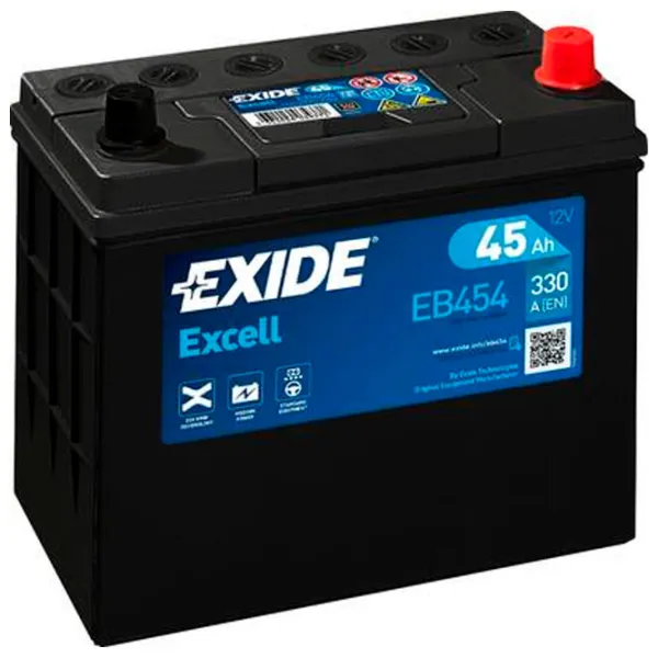 Авто аккумулятор Exide Excell 330A/ 45 Ач photo 1