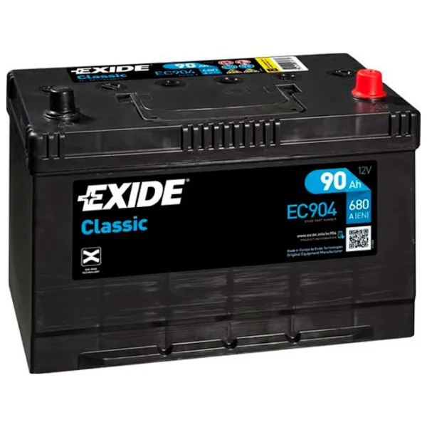 Авто аккумулятор Exide Classic 680 A/ 90 Ач photo 1