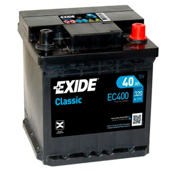 Авто аккумулятор Exide Standart 320A/ 40 Ач photo 1