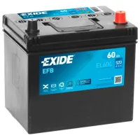 Acumulator auto Exide Start-Stop EFB 520 A/ 60 Ah