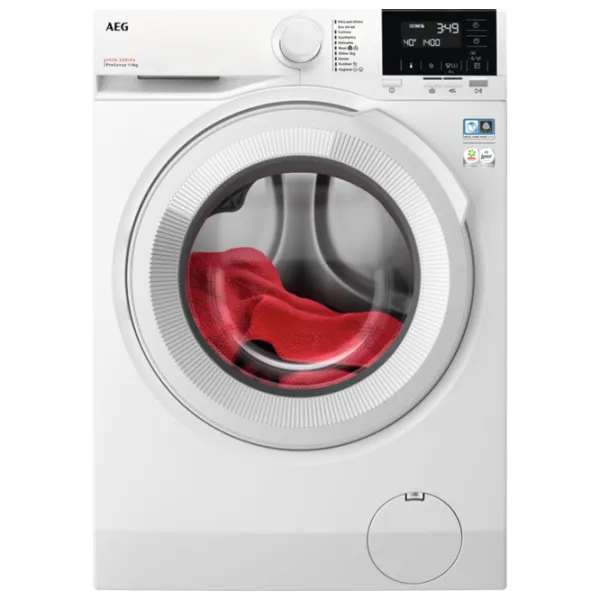 Mașină de spălat AEG LFR61942BE 9 kg / 1400 rpm / White photo 1