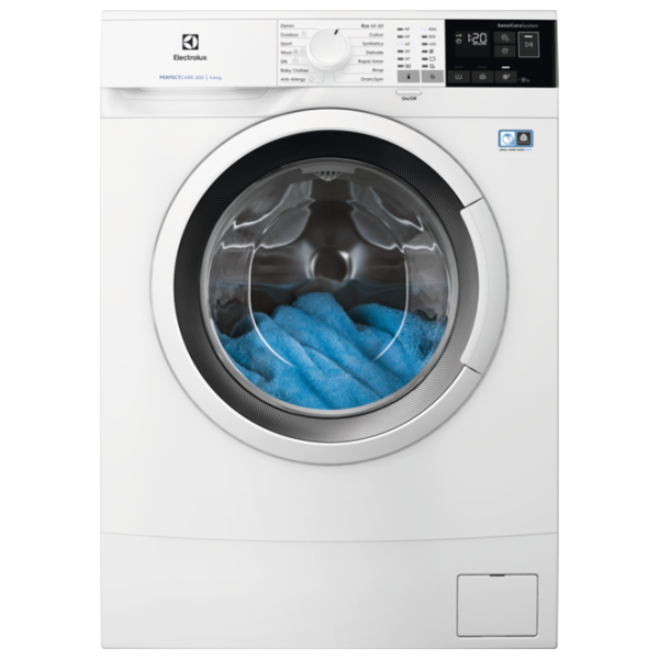 Mașină de spălat Electrolux EW6S404W 4 kg / 1000 rpm / White photo 1