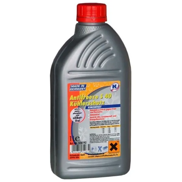 Антифриз Kuttenkeuler S40 12792 1 л Красный photo 1