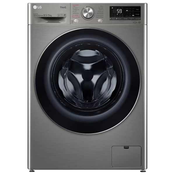 Mașină de spălat cu uscător LG F2DV5S8S2PE 8.5 kg / 1200 rpm / Gray photo 1
