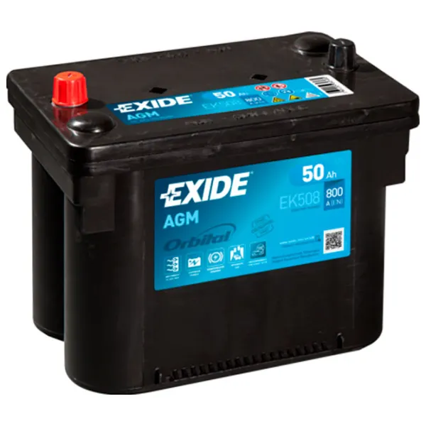 Acumulator auto Exide Start-Stop AGM 800A/ 50 Ah photo 1
