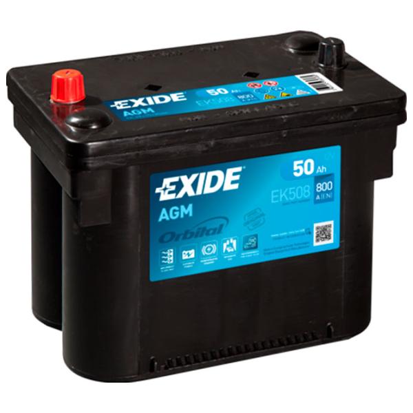Acumulator auto Exide Start-Stop AGM 800A/ 50 Ah photo 1
