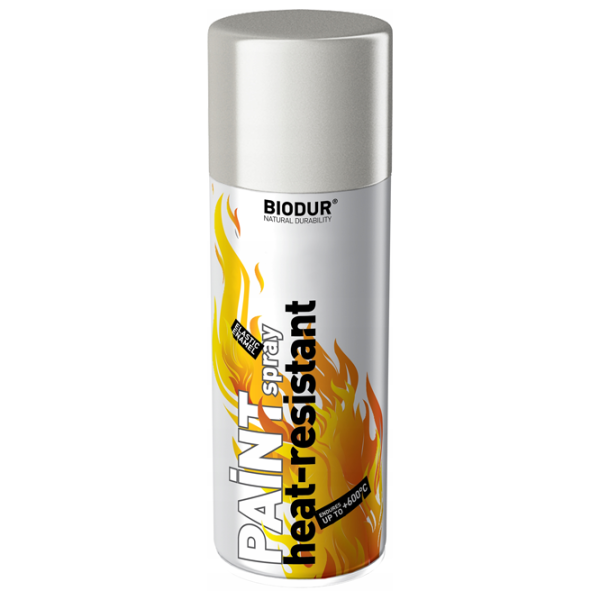 Vopsea auto Biodur Paint 400 ml/ Pentru suprafețe la temperaturi ridicate photo 1