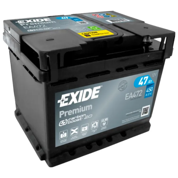 Авто аккумулятор Exide Premium 450A/ 47 Ah photo 1