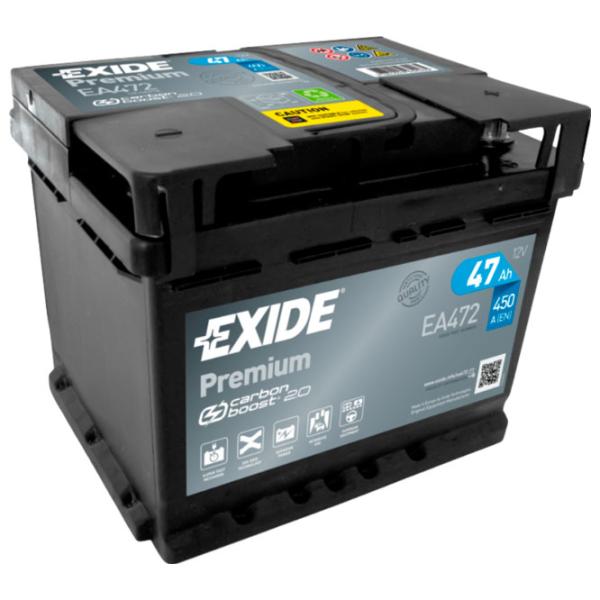 Авто аккумулятор Exide Premium 450A/ 47 Ah photo 1