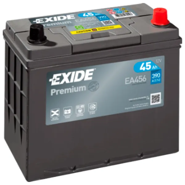 Авто аккумулятор Exide Premium 390A/ 45 Ач photo 1
